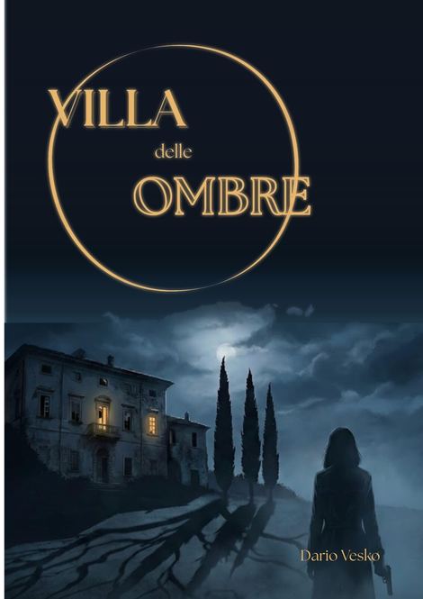 Copertina italiana di Villa delle Ombre